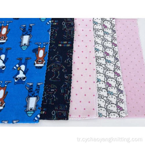 Toptan baskılı kadife kanepe kumaş% 100 polyester